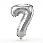 GLOBO 7 PLATEADO A16-7P