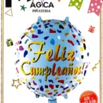 GLOBO DECORATIVO FELIZ CUMPLEAÑOS