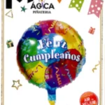 GLOBO DECORATIVO FELIZ CUMPLEAÑOS COLORES