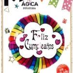 GLOBO DECORATIVO FELIZ CUMPLEAÑOS