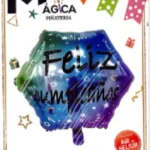 GLOBO DECORATIVO FELIZ CUMPLEAÑOS DEGRADE