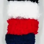 136//Coleros de Tela Suave para Cabello