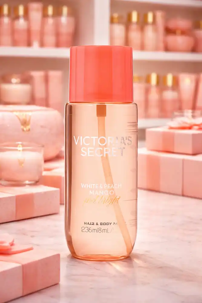 Bruma corporal White Peach Mango VS-9// BRUMA CORPORAL Y PARA CABELLO VICTORIA'S SECRET - Imagen 1