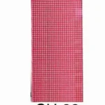 CH-32//Cortina Decorativa Metalizada Roja