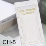 CH-5//Cortina Decorativa de Tiras Blanca para Fiesta