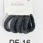 DF-16//Set de Bandas Elásticas para Cabello con Brillo