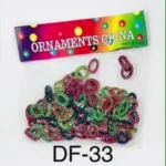 DF-33//Coleros Mini para Trenzas – Colores Surtidos