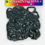 DF-41//Coleros Elásticos para Cabello – Set Clásico Negro