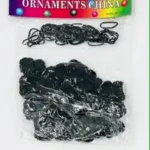 DF-52//Bandas Elásticas para Cabello – Set Mini Negro