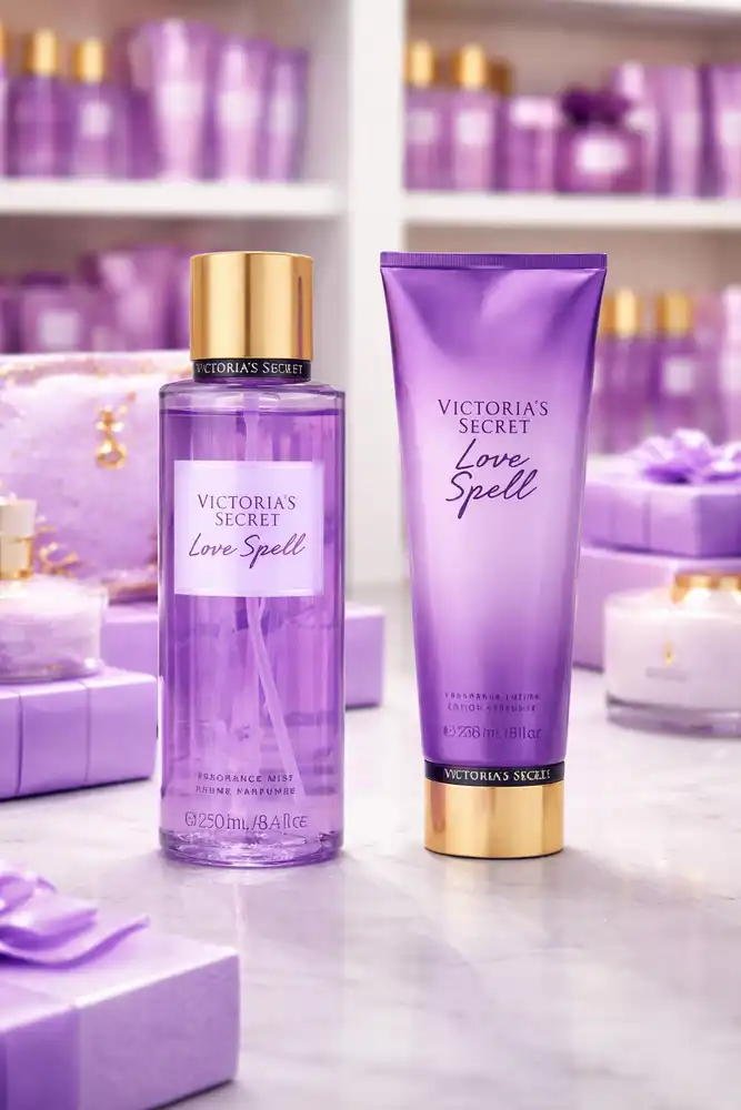 Fragrancia y loción Love Spell VS-10// KIT VICTORIA'S SECRET LOVE SPELL - Imagen 1