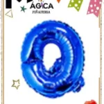 CY-QAZ//Globo Foil Letra “Q” Azul
