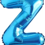 CY-ZAZ//Globo Letra “Z” Azul