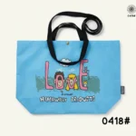 Maxi-Tote Himawari "Love & Art" – Modelo 0418#
