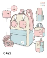 Set de Mochila Himawari "Sweet Pastel" – Edición 0422 - Imagen 2