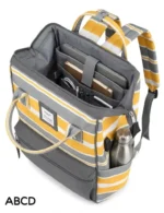 Mochila Ejecutiva "Bright Stripes" – Edición ABCD - Imagen 2