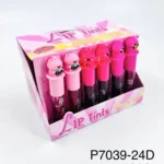 P7039-24D/ 7238//Lip Tints con Diseño de Osito – Display x24