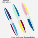 AD-4// Lima Pulidora 6 Superficies – Cuidado Completo para Uñas