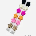 3175//Pinzas para Cabello Mini Flor Mate