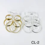 CL-2//Aretes tipo argolla clásica