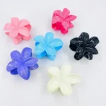 3248//Broche para cabello diseño flor con brillo