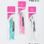 CH-321//Patecabra de Manicure con Mango Plástico + Lima