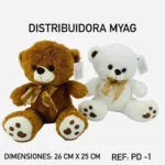 PD-1//Peluche Osito 26x25 cm