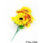 CH-194//🌻 Ramo Decorativo de Girasoles Artificiales