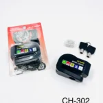 CH-302//🔒 Candado para Moto con Alarma – Seguridad Antirrobo