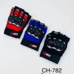 CH-782//Guantes Cortos con Refuerzo en Nudillos