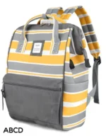 Mochila Ejecutiva "Bright Stripes" – Edición ABCD